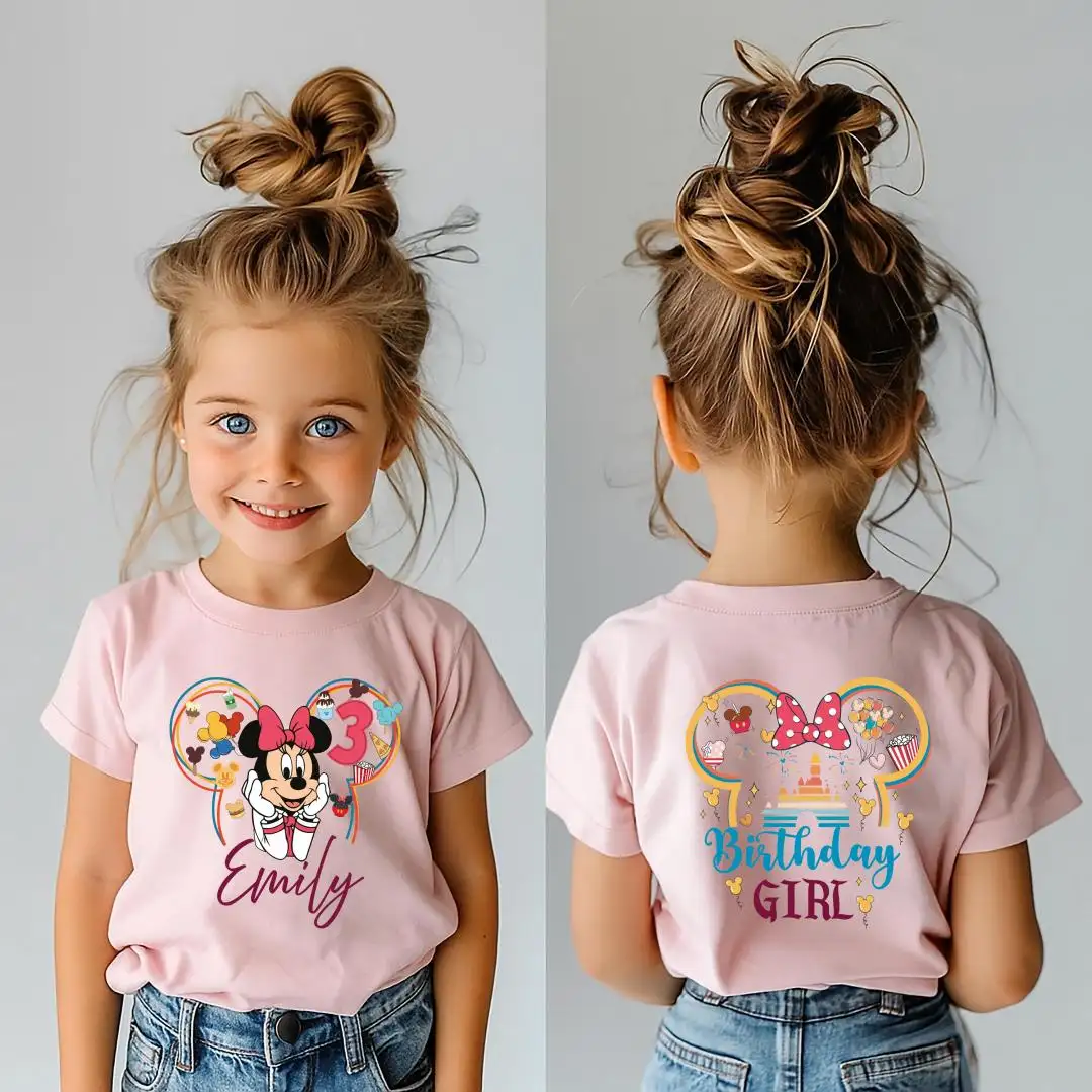 Disney Birthday Shirt for Kids Toddler Trip