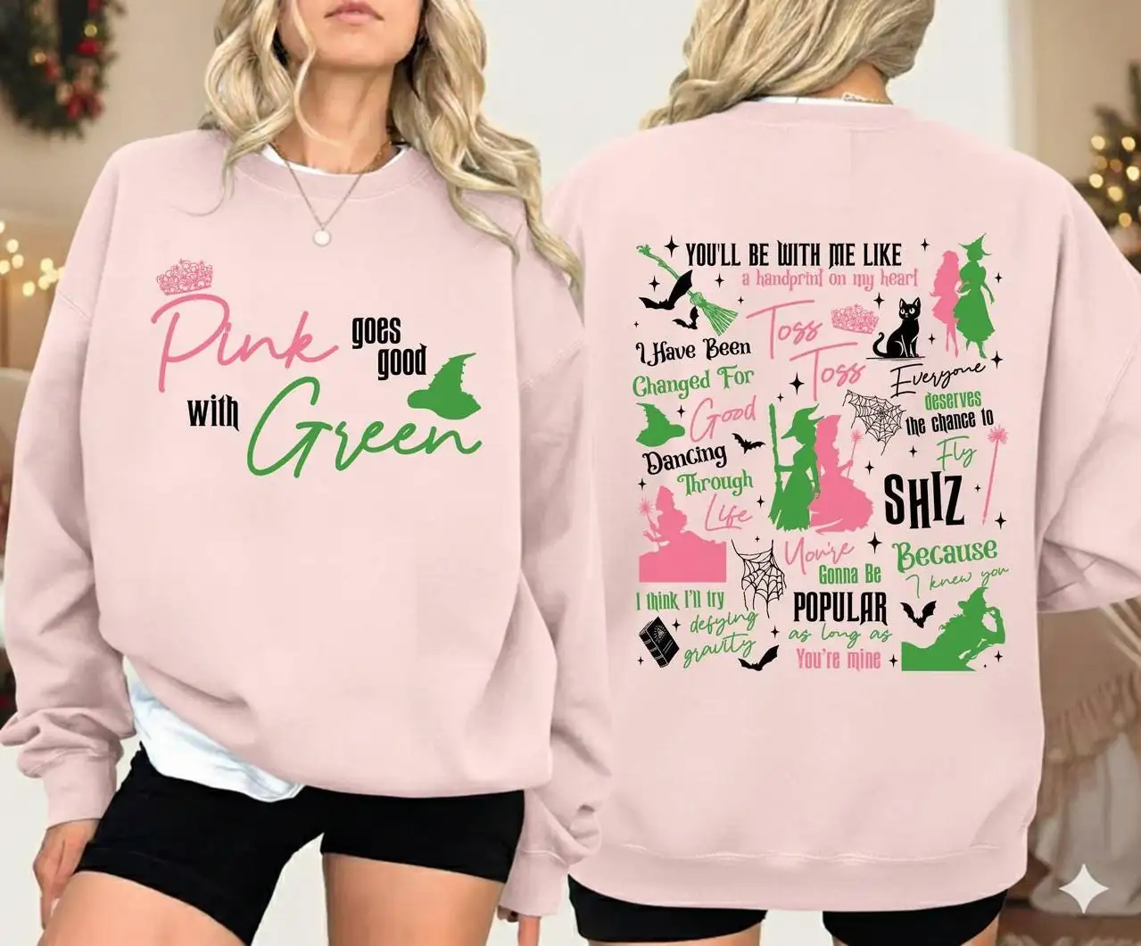 Wicked Movie Shirt Glinda Elphaba Changed For Good Tee