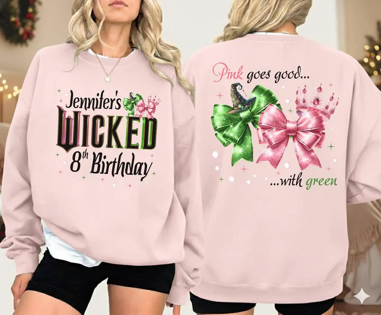 Wicked Movie Witch Glinda And Elphaba Birthday Shirt