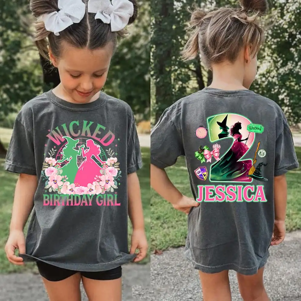 Personalized Wicked Birthday Girl Shirt
