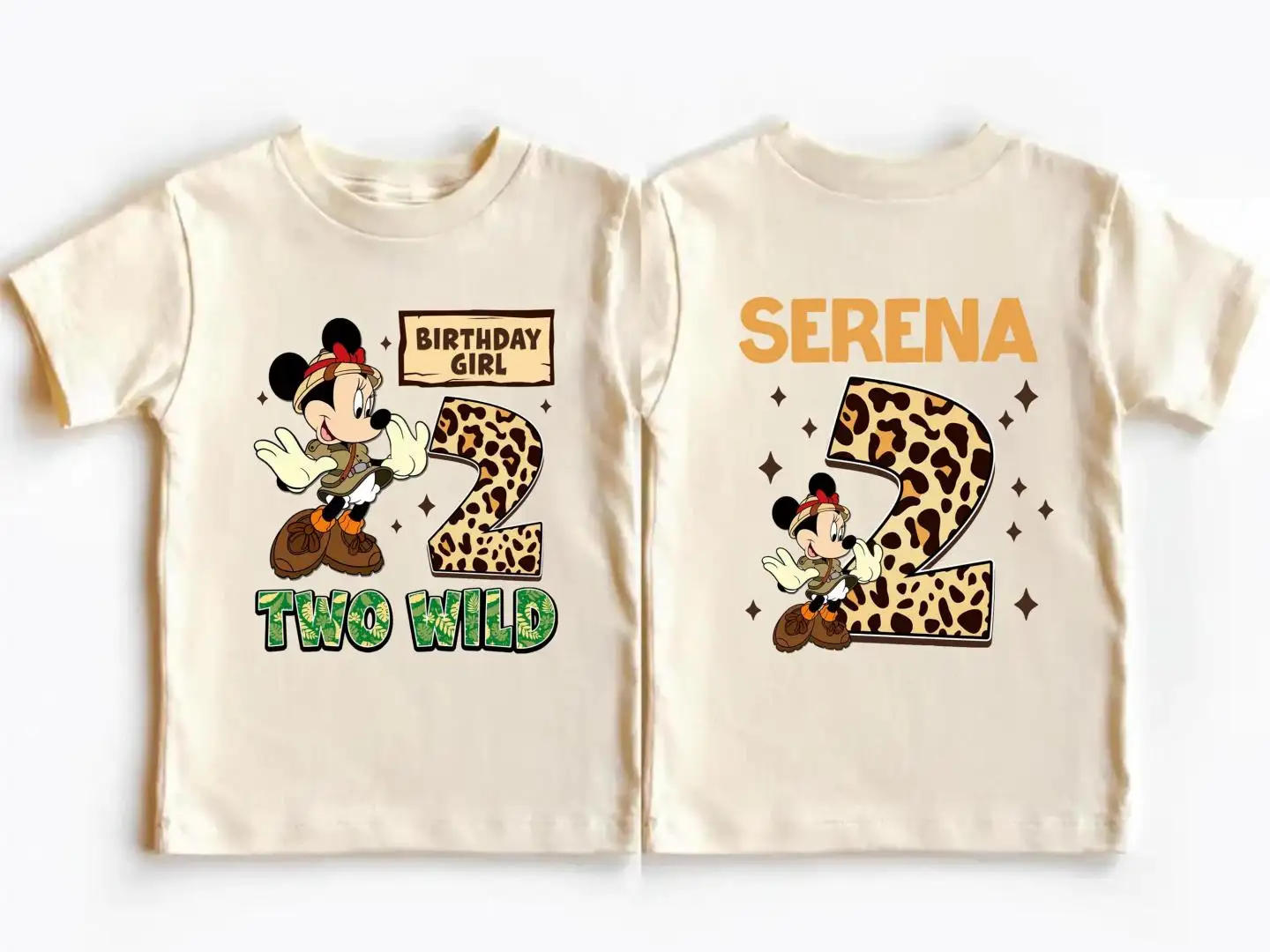 Minnie Mouse Zoo Birthday Shirt for Girls