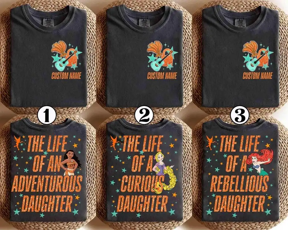 Disneyland Princess Shirt For Adventurous Daughter