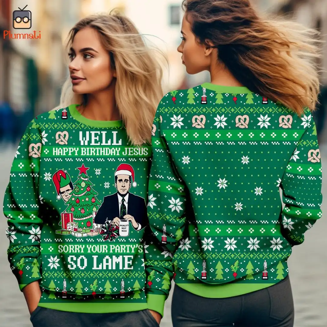 The Office Michael Scott Ugly Christmas Shirt