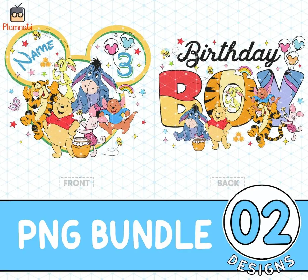 Personalized Winnie The Pooh Birthday Shirt For Kids