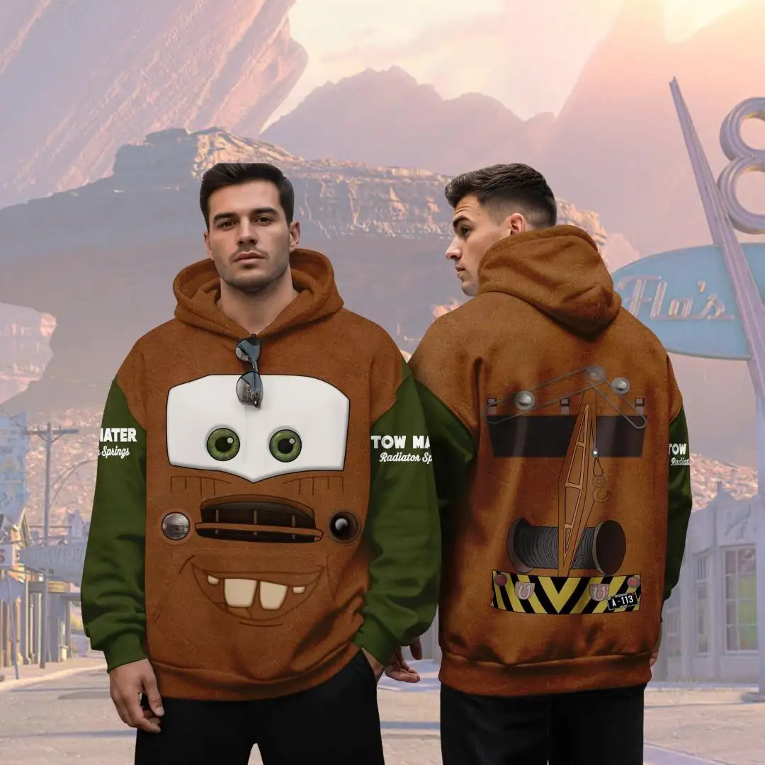 Disney Cars Tow Mater Halloween Costume Shirt