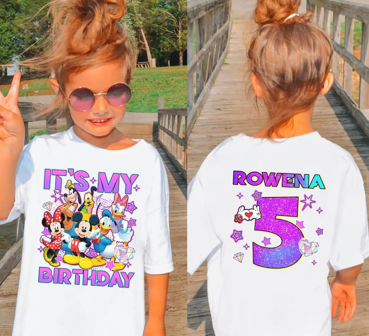 Personalized Disney Birthday Shirt for Family Matching