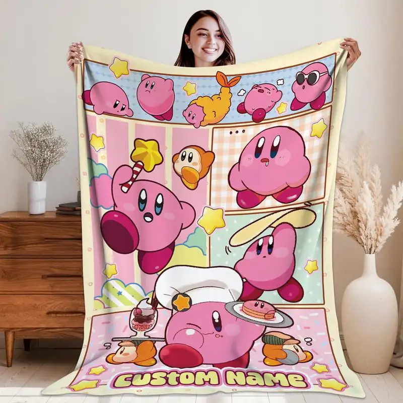 Custom Kirby Video Games Shirt for Birthday Gifts