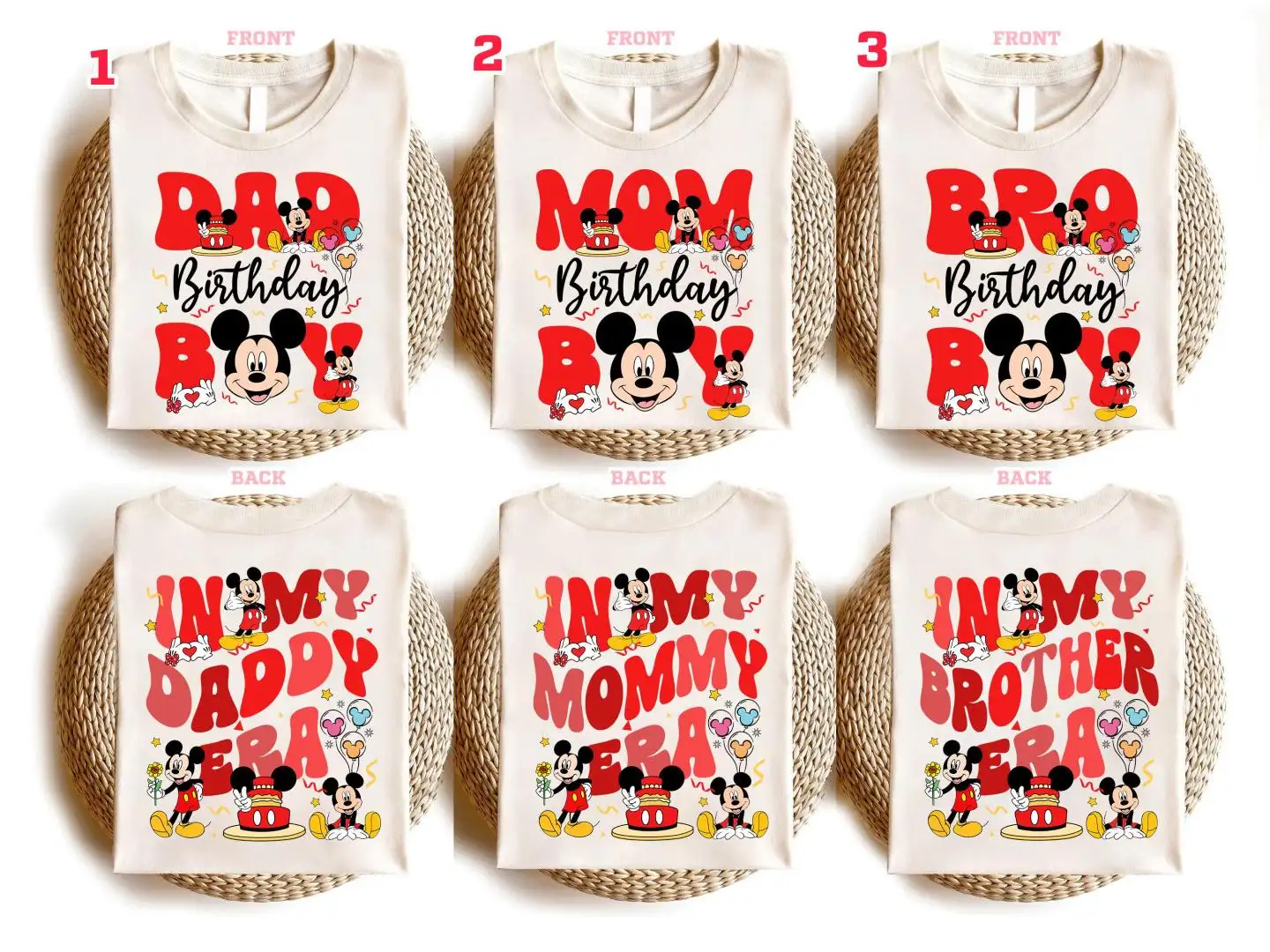 Mickey Birthday Boy Shirt for Disneyland Vacation