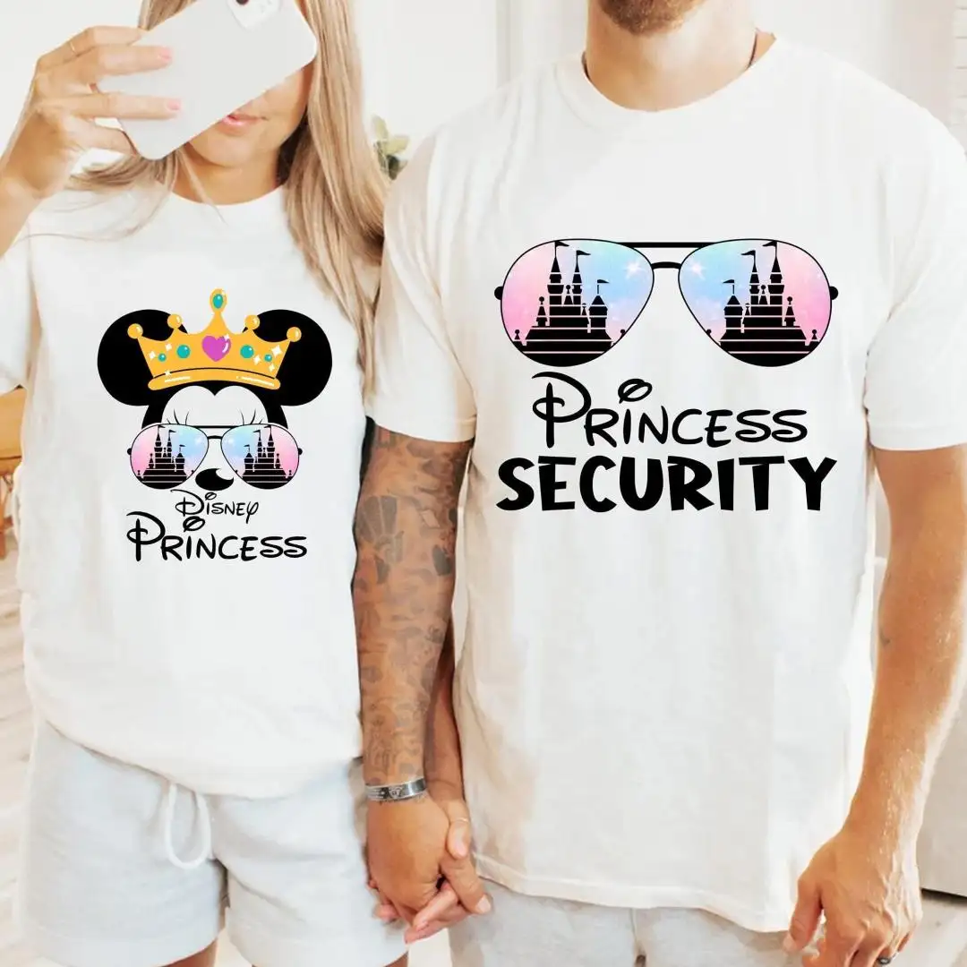 Disney Dad Princess Security Shirt for Family Vacation