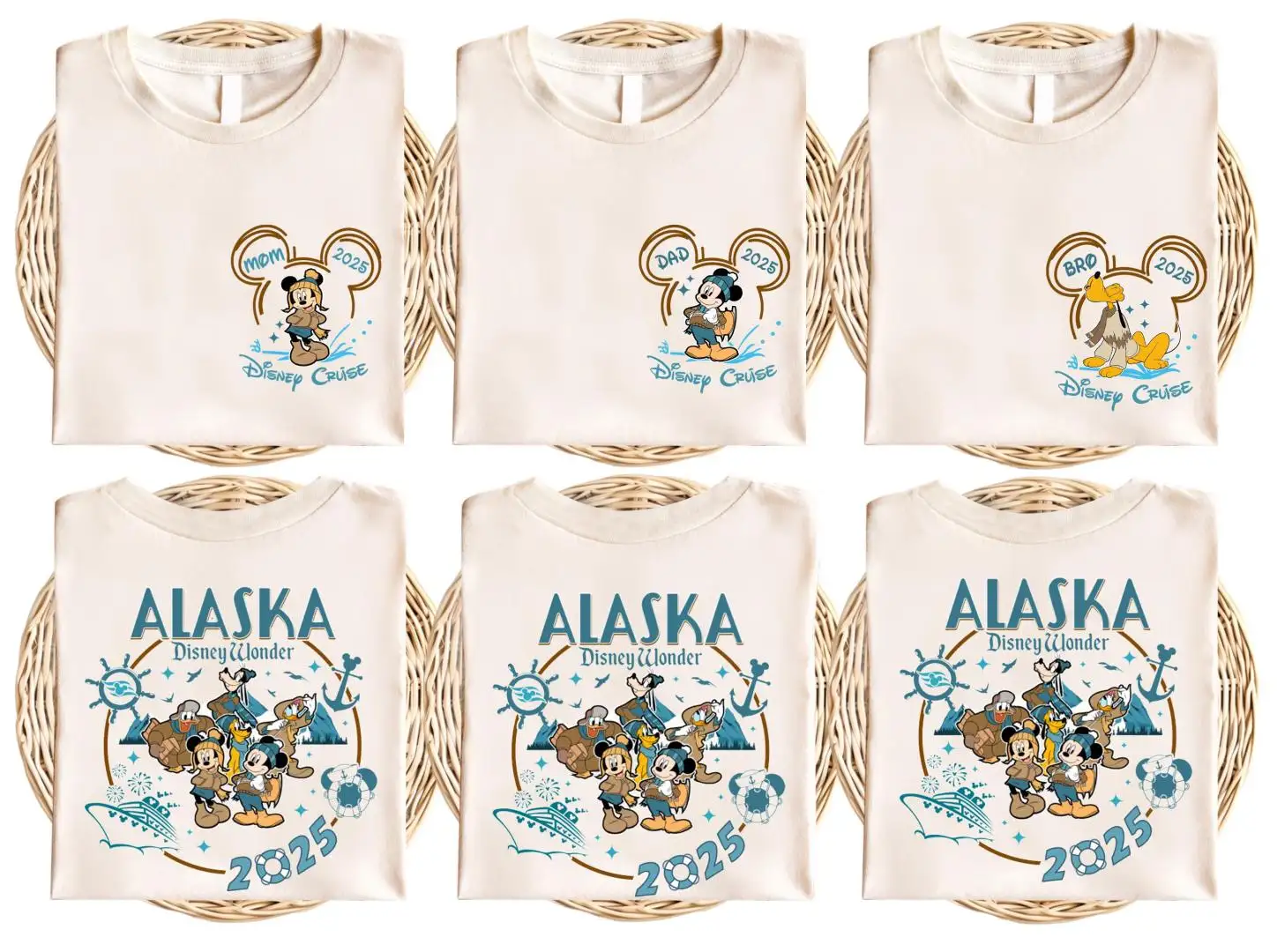 Disney Alaska Cruise 2025 Family Vacation Shirt