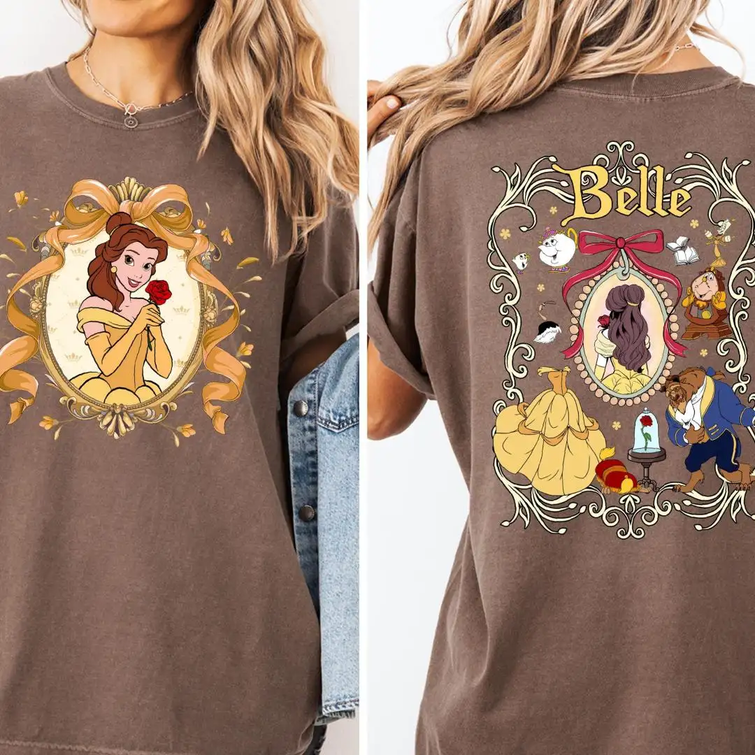 Disney Princess Belle Shirt for Girls Trip Matching