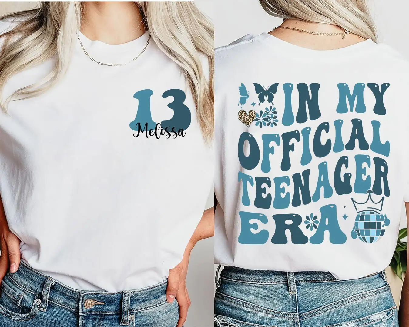 13th Birthday Teenage Era Shirt for Girls