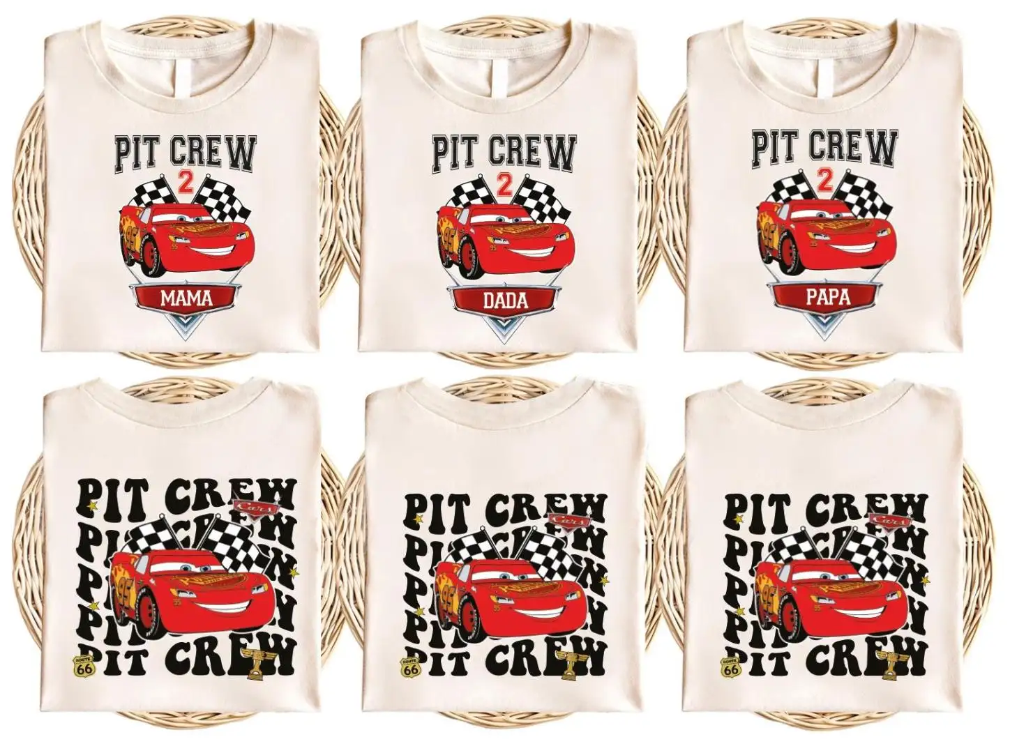 Disney Pit Crew Birthday Shirt for Race Car Parties
