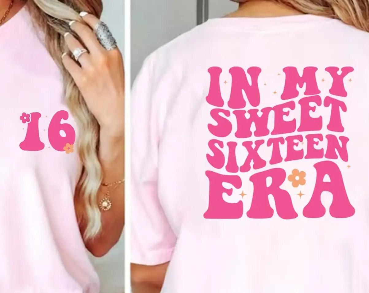 Sweet 16 Birthday Girl Era Shirt