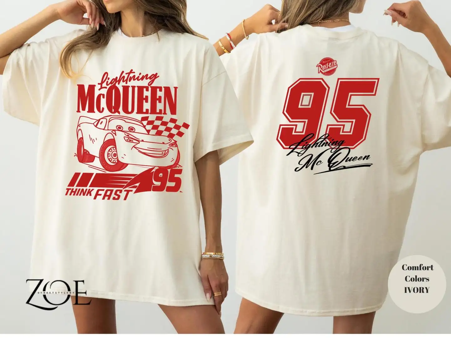 Lightning McQueen Pixar Racing Shirt for Kids