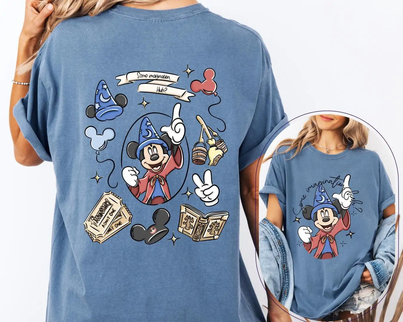 Disney Fantasia Mickey Sorcerer Shirt