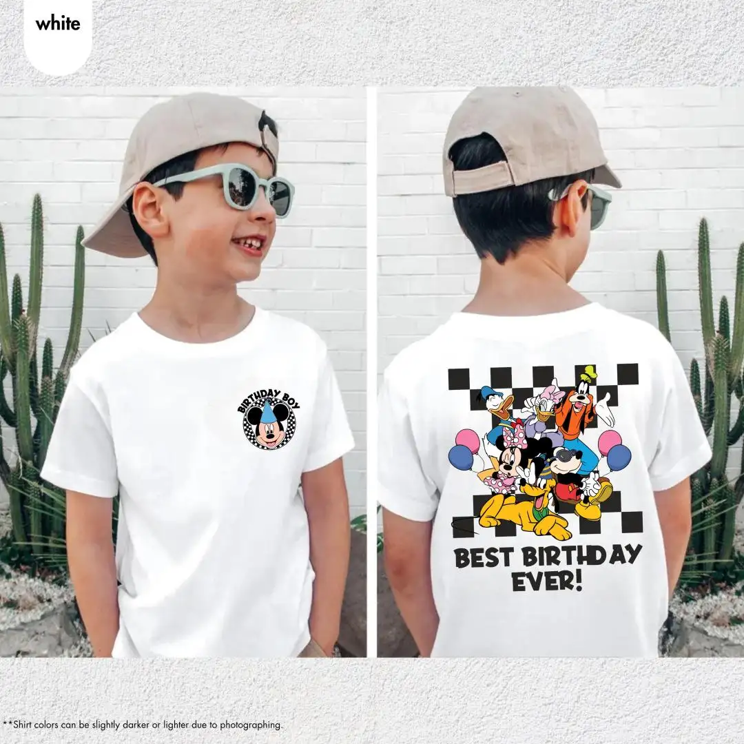 Personalized Disney Birthday Shirt for Boys or Girls