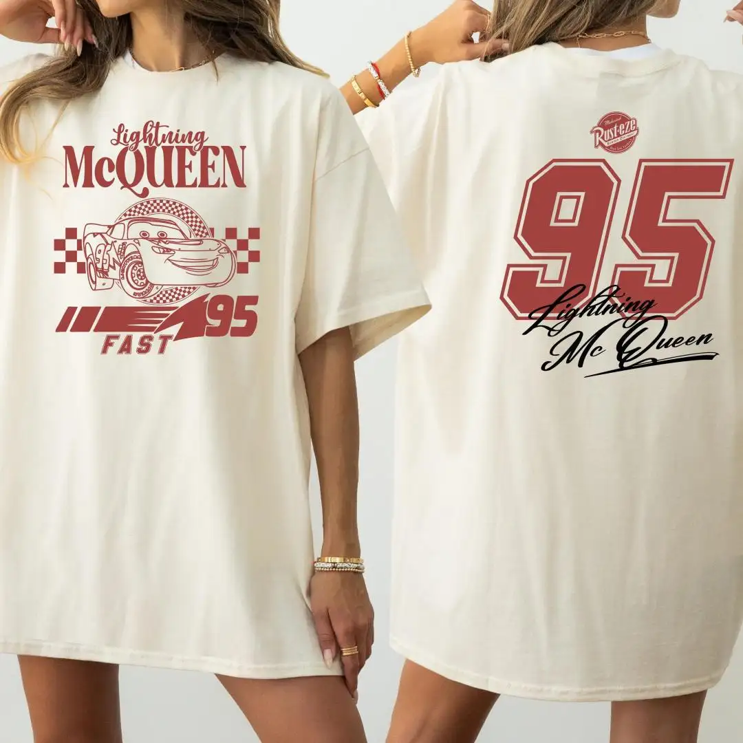 Disney Pixar Lightning McQueen Vintage Shirt