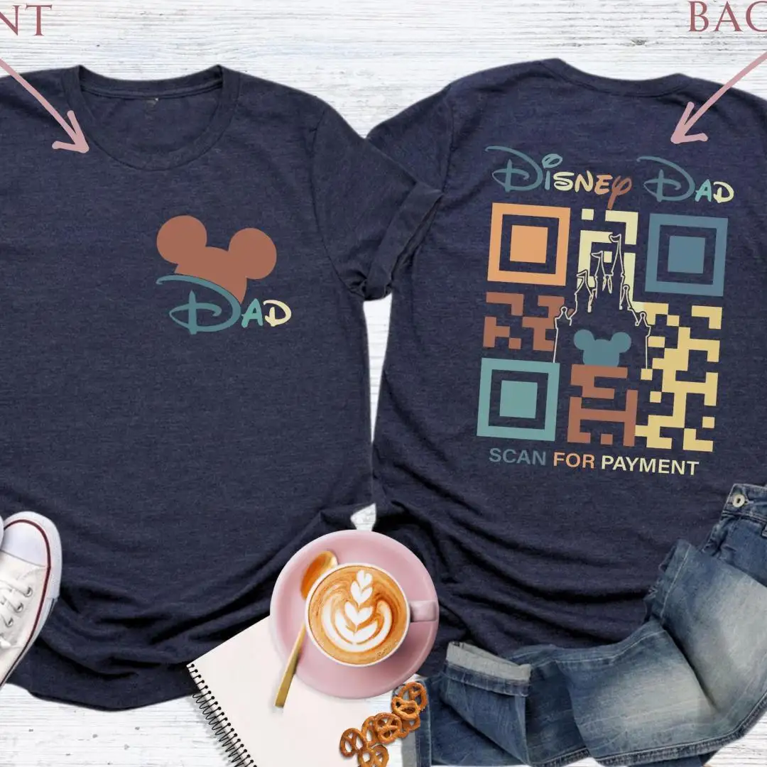 Funny Disney Dad Shirt for Fathers Day Gift