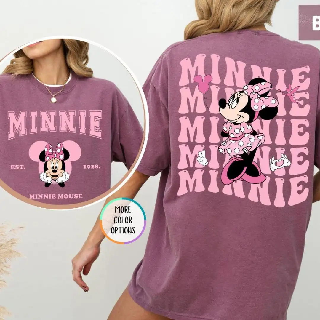 Vintage Disney Minnie Mouse Retro Vacation Shirt