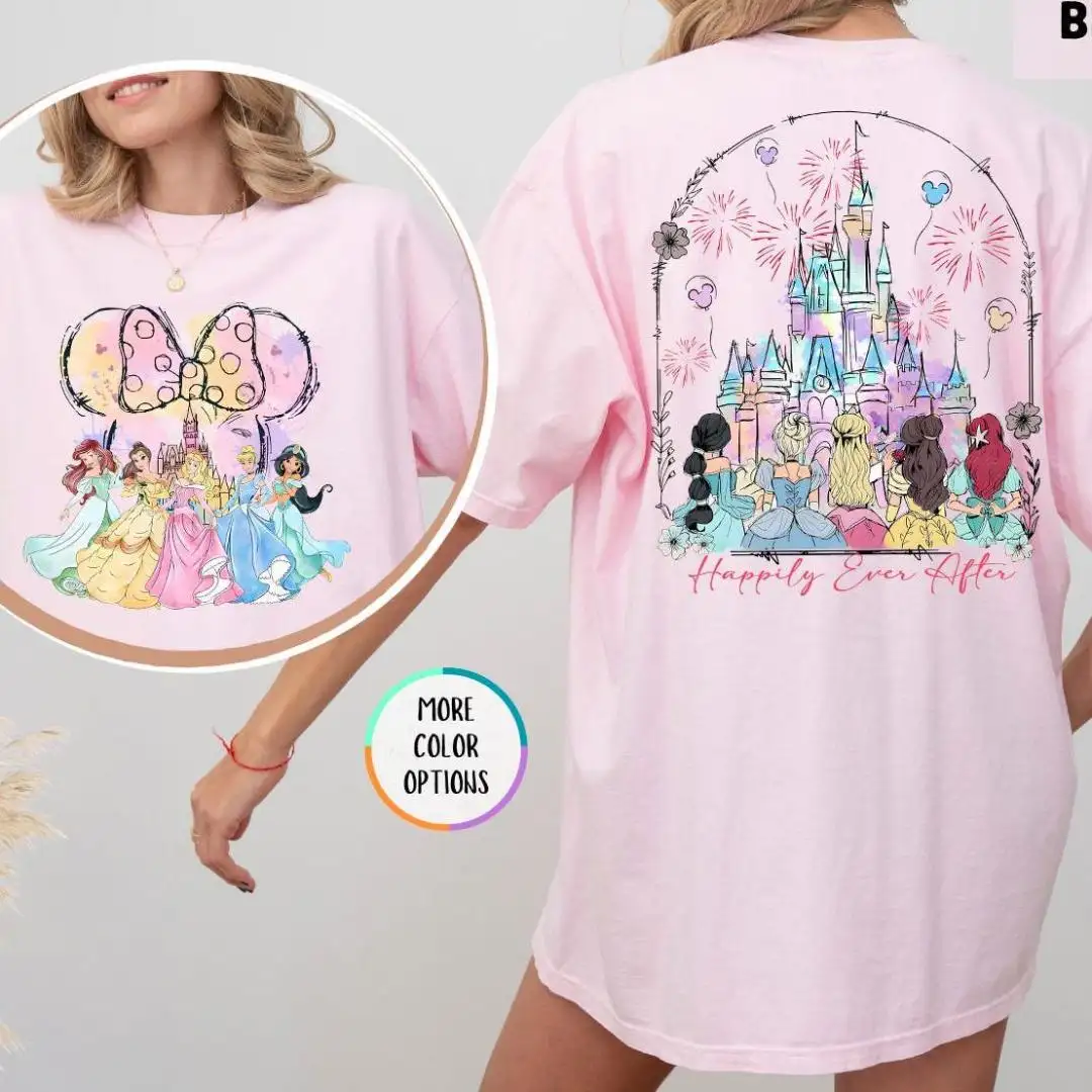 Disney Princess Castle Graphic Shirt for Women
