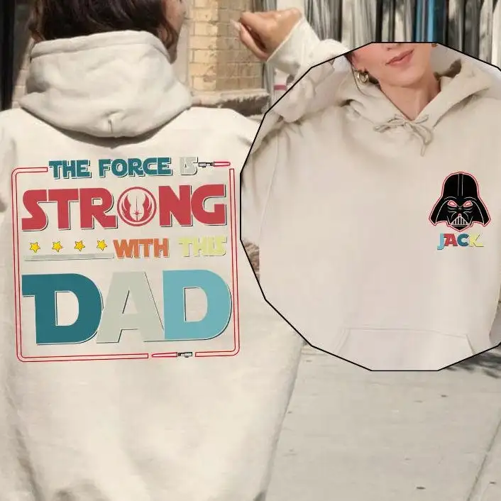 Personalized Star Wars Dad Shirt With Names