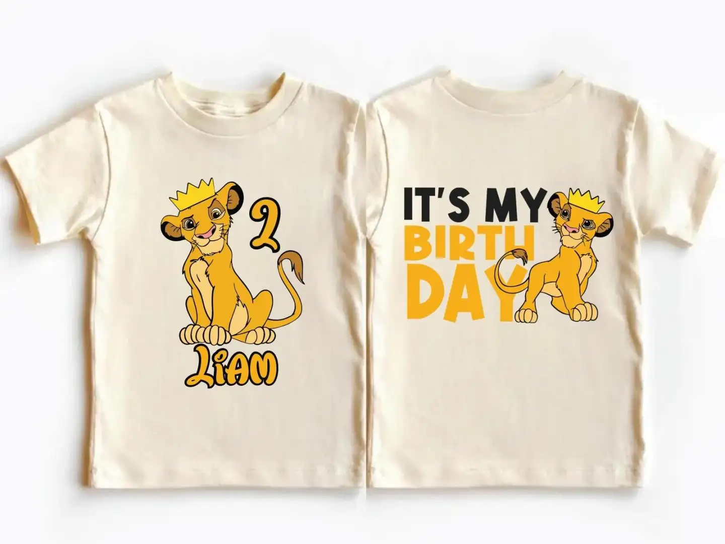 Disney Lion King Family Birthday Shirt for Boys