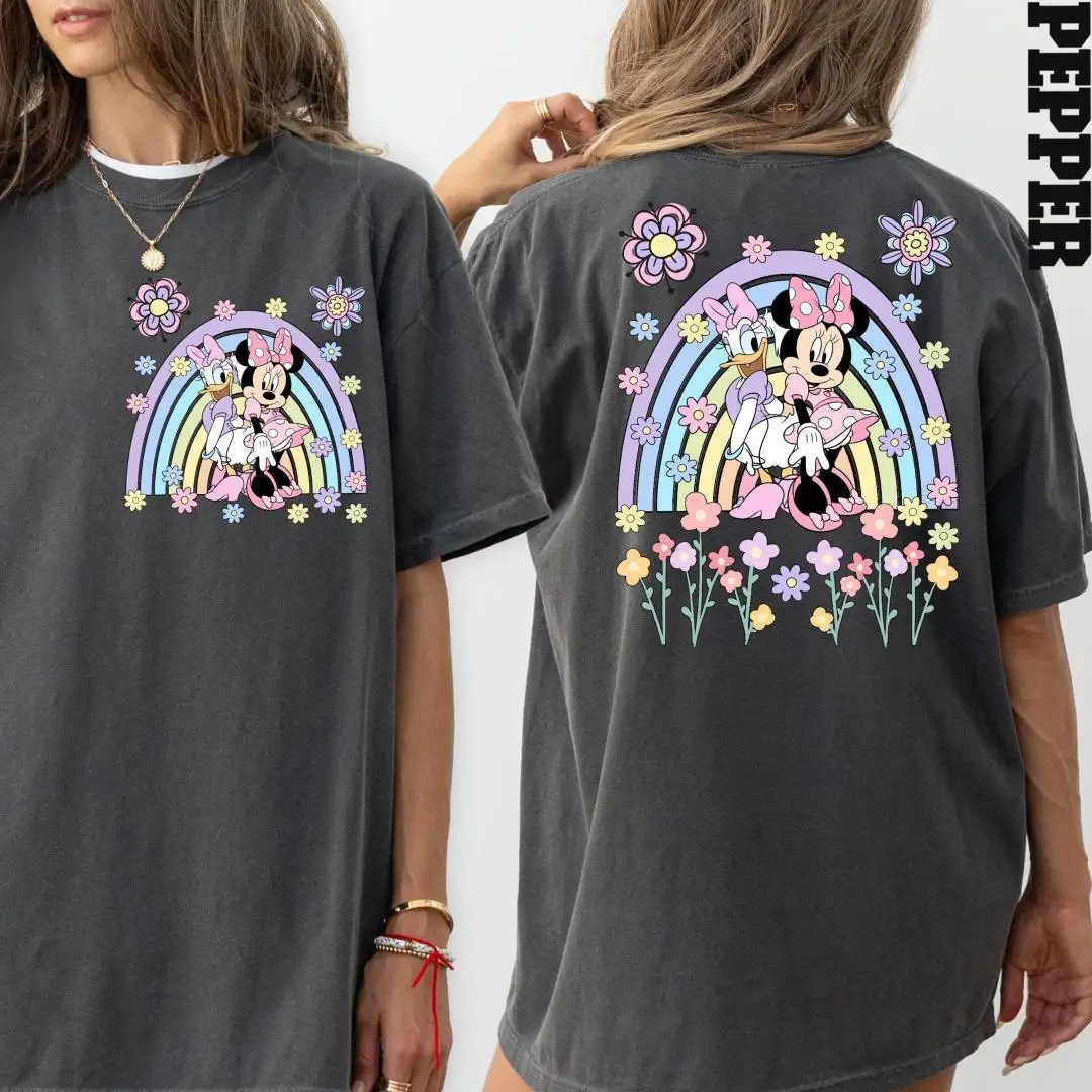 Disney Besties Floral Shirt Gift For Friend