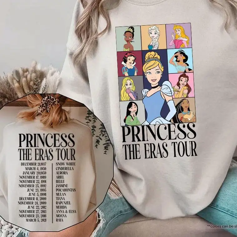 Taylor Swift Eras Tour Princess Shirt for Girls