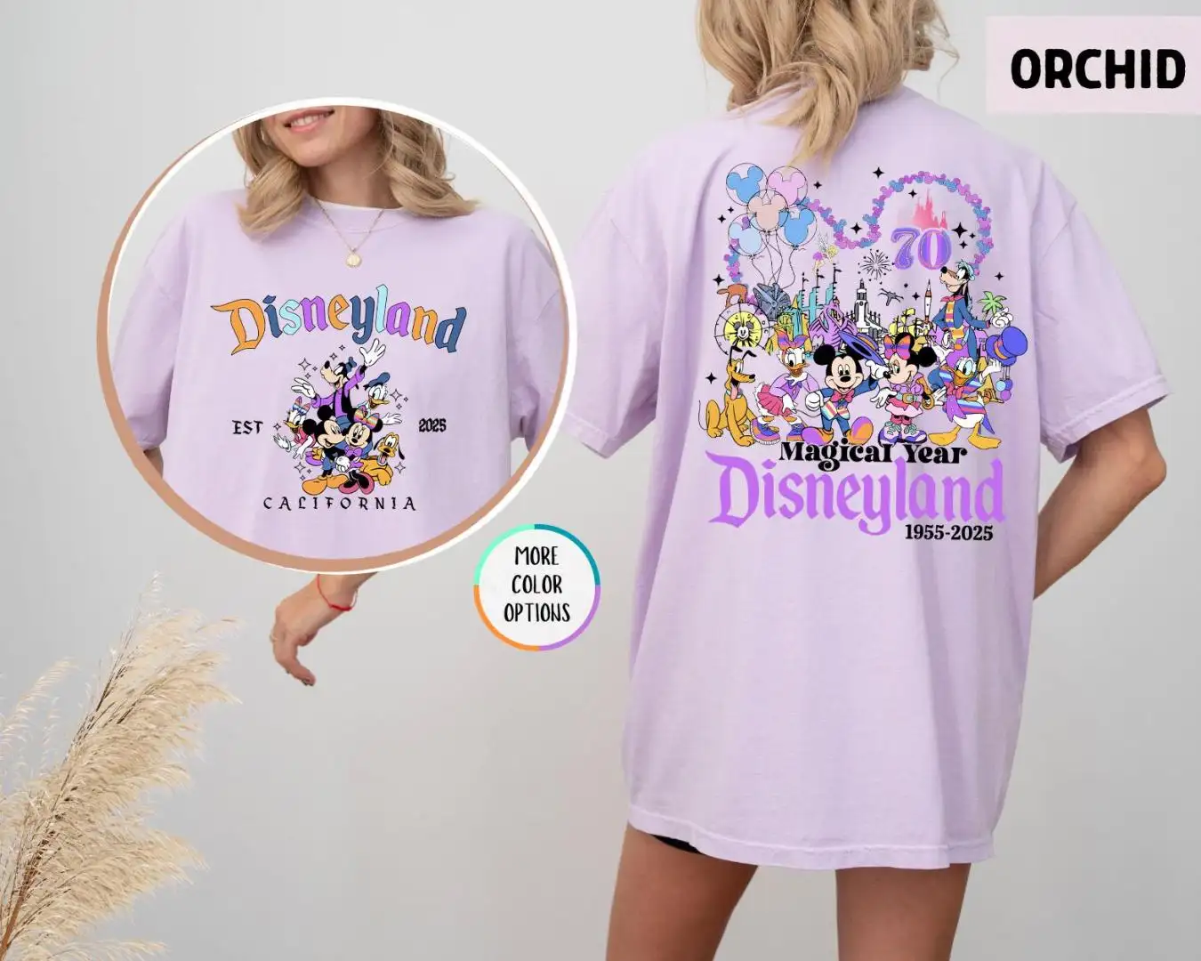 Disneyland 70th Anniversary Shirt for Family Vacation
