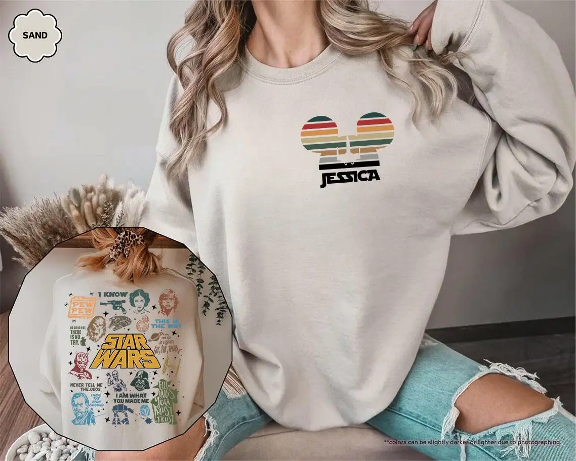 Custom Star Wars Shirt for Disneyland Trip