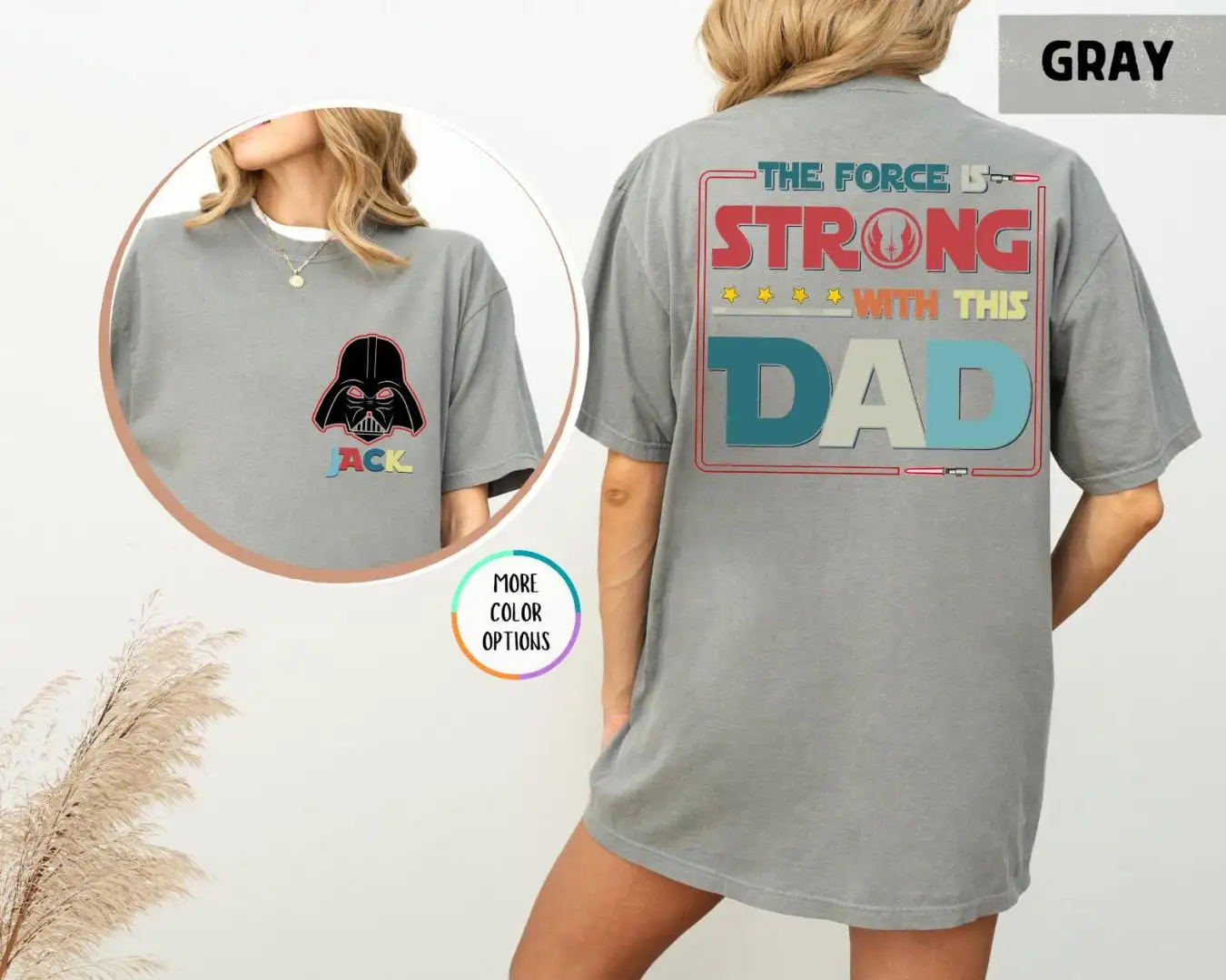 Custom Star Wars Dad Shirt | Personalized Father's Day Gift