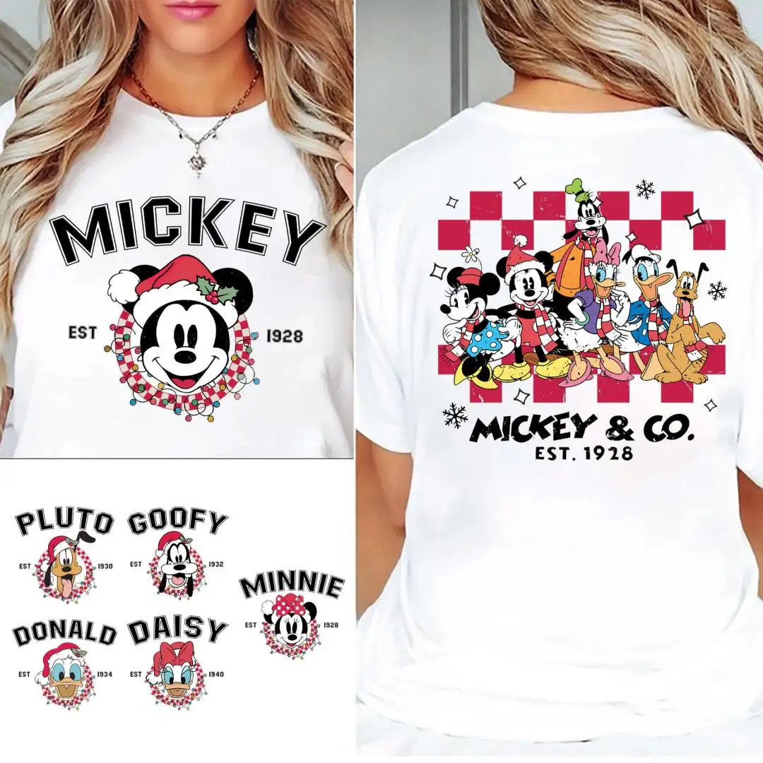 Vintage Disney Mickey 1928 Shirt for Family Christmas