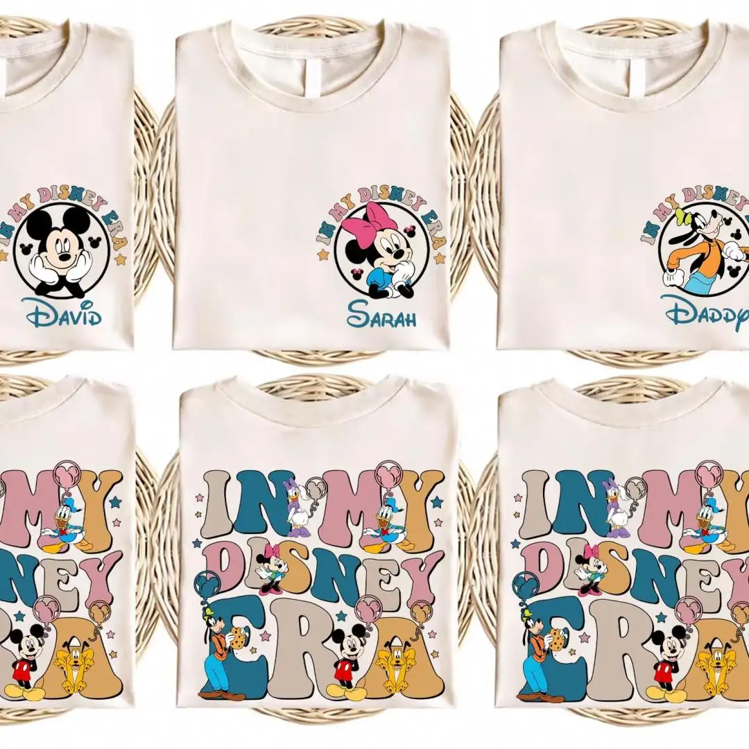 Custom In My Disney Era Shirt for Family Vacation