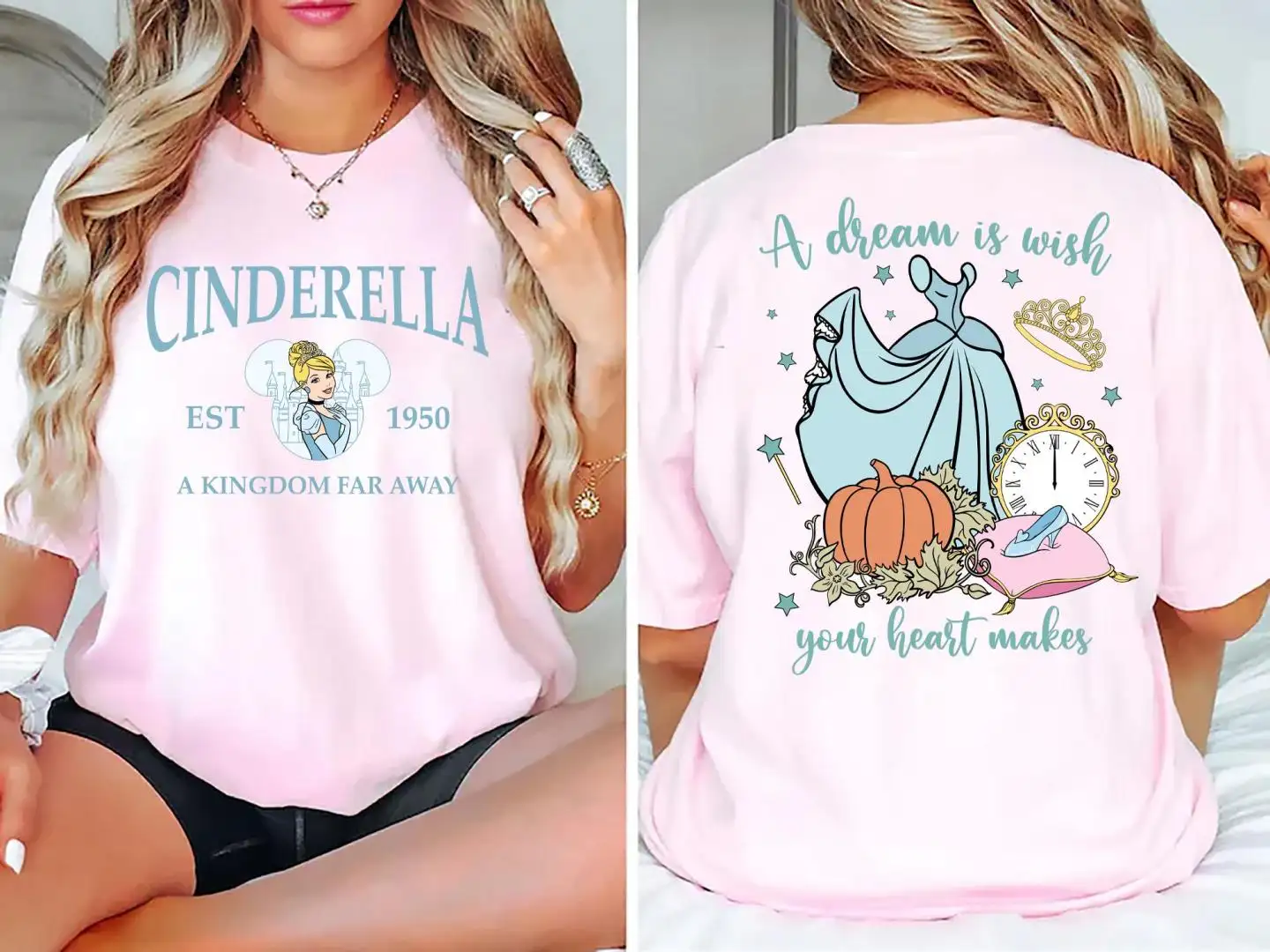 Disney Cinderella A Dream Is A Wish Shirt For Women