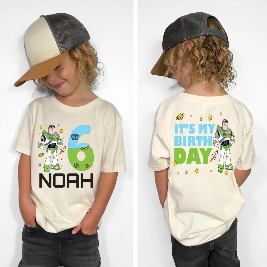 Buzz Lightyear Disney Toy Story Birthday Party Shirt