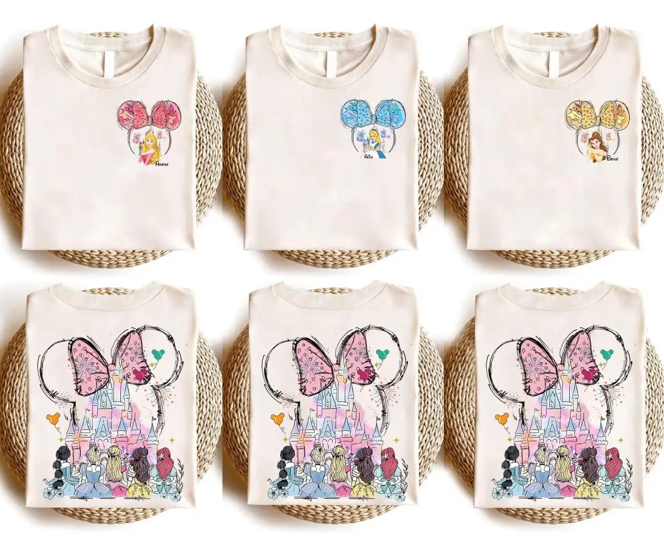 Disney Princess Castle Shirt for Girls Magical Birthday