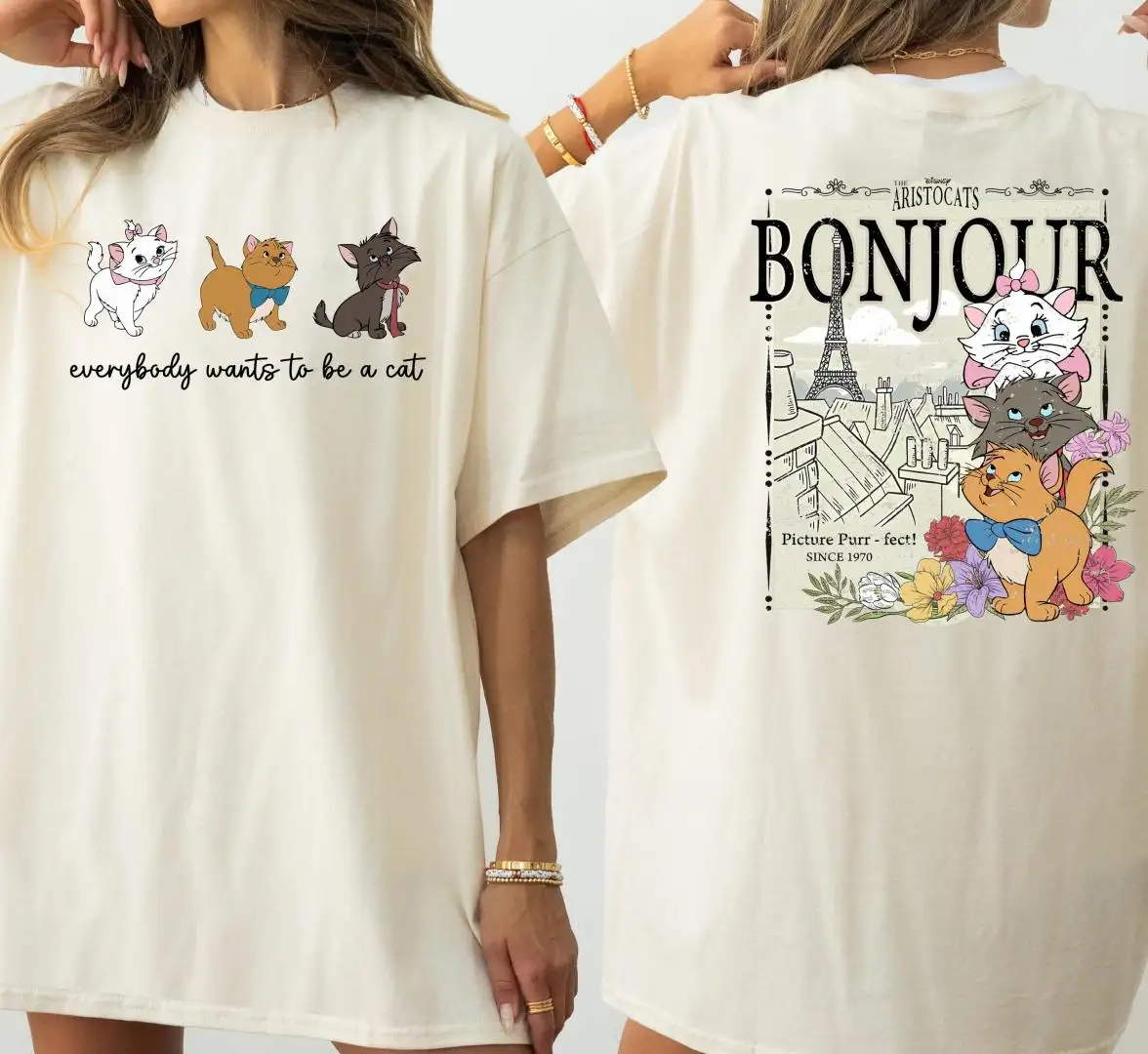 Disney Aristocats Shirt for Cat Lovers