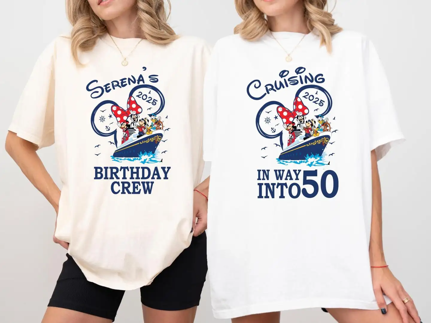 Disney Mickey 50th Birthday Cruise Party Shirt