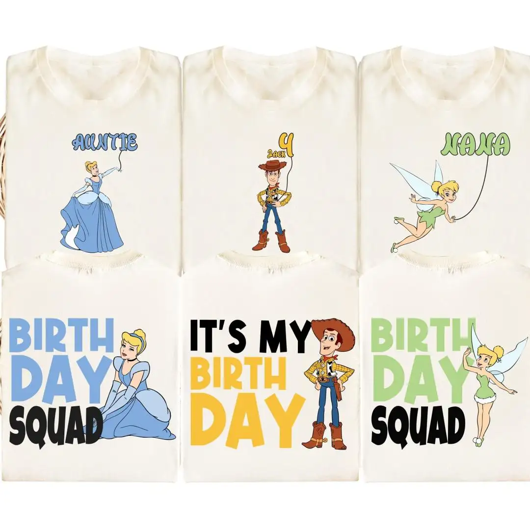Disney Family Birthday Shirt for Girls and Boys
