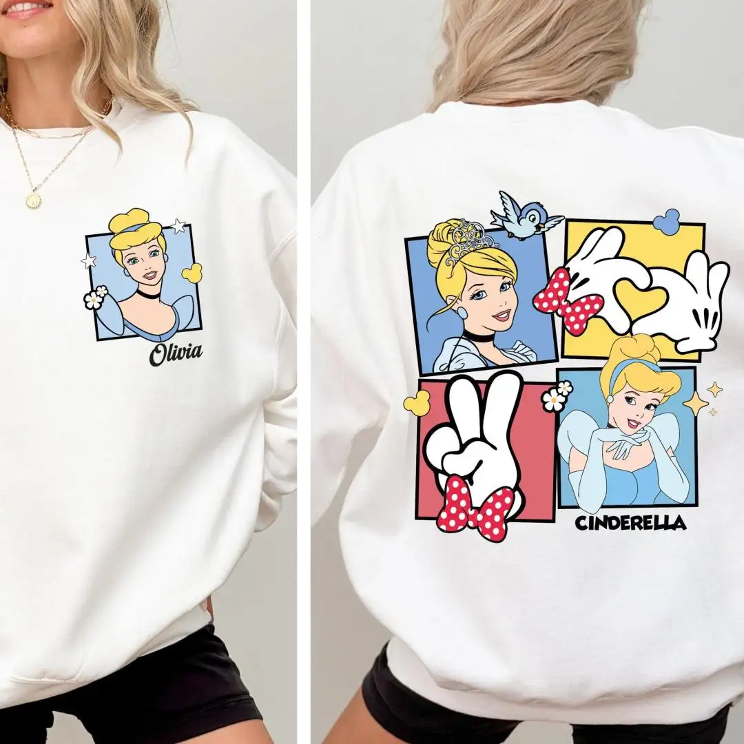 Custom Princess Shirt for Kids Birthday Gift