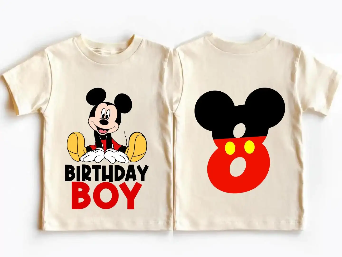 Mickey Mouse Birthday Boy Shirt for Kids
