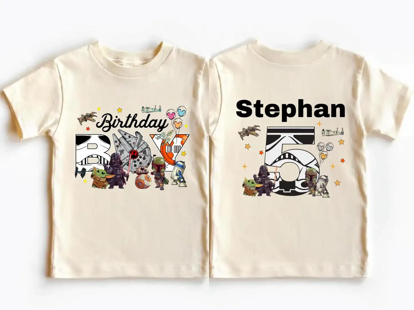 Star Wars Birthday Shirt for Kids