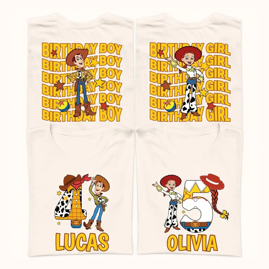 Toy Story Birthday Shirt for Kids Disney Pixar