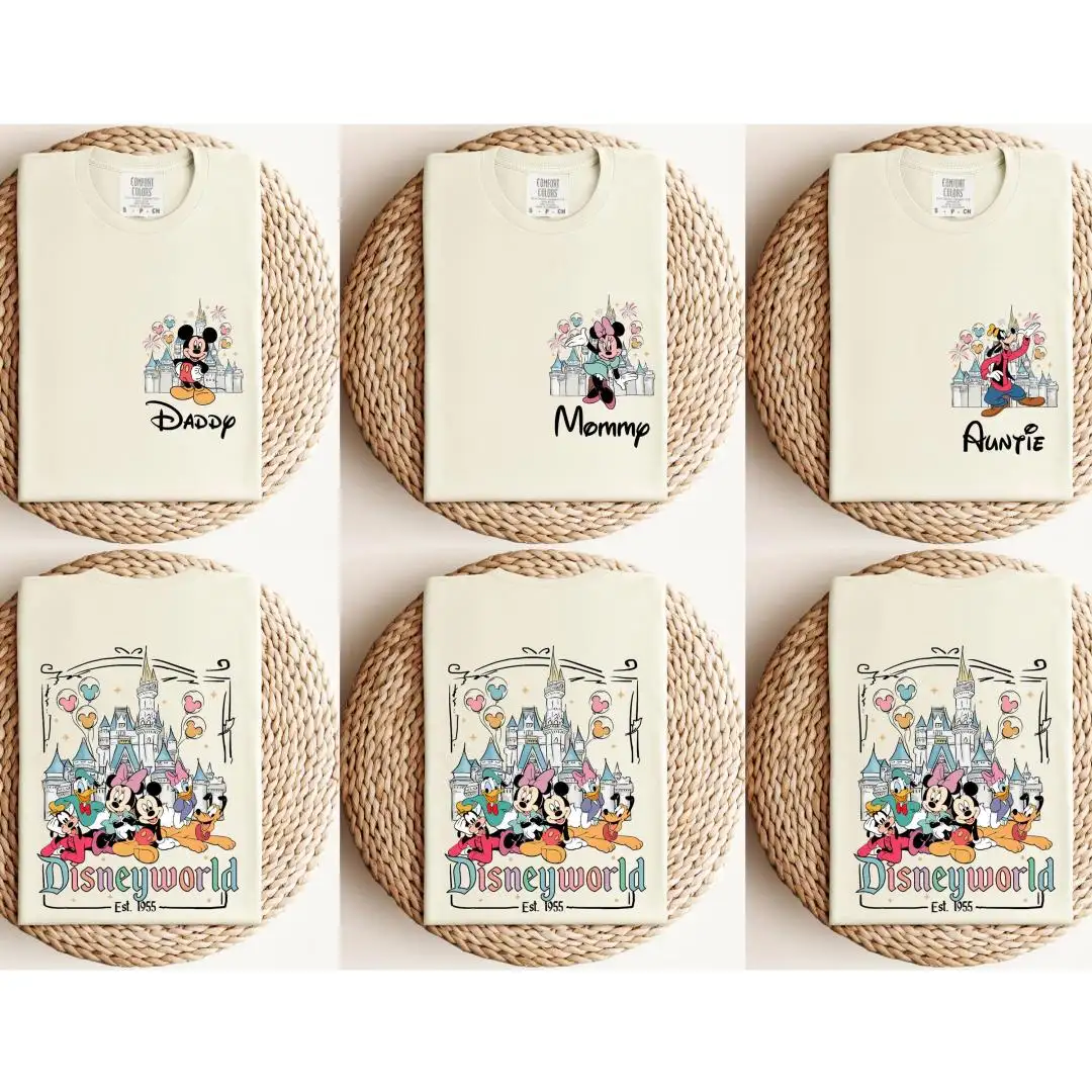 Custom Disney Characters Shirt for Magical Kingdom