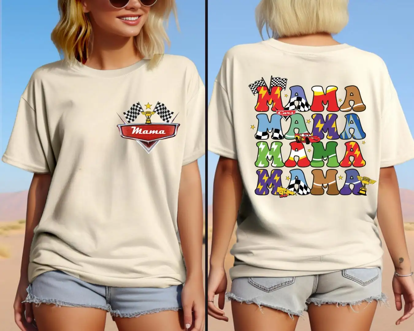 Disney Cars Family Shirt & Lightning McQueen Pullover