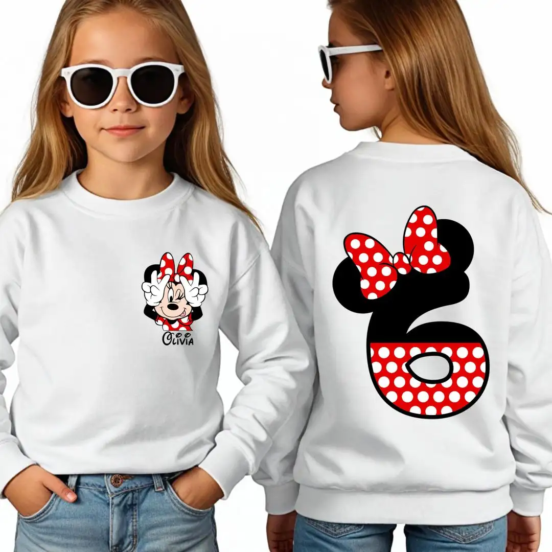 Minnie Mouse Birthday Girl Shirt for Disneyland Party