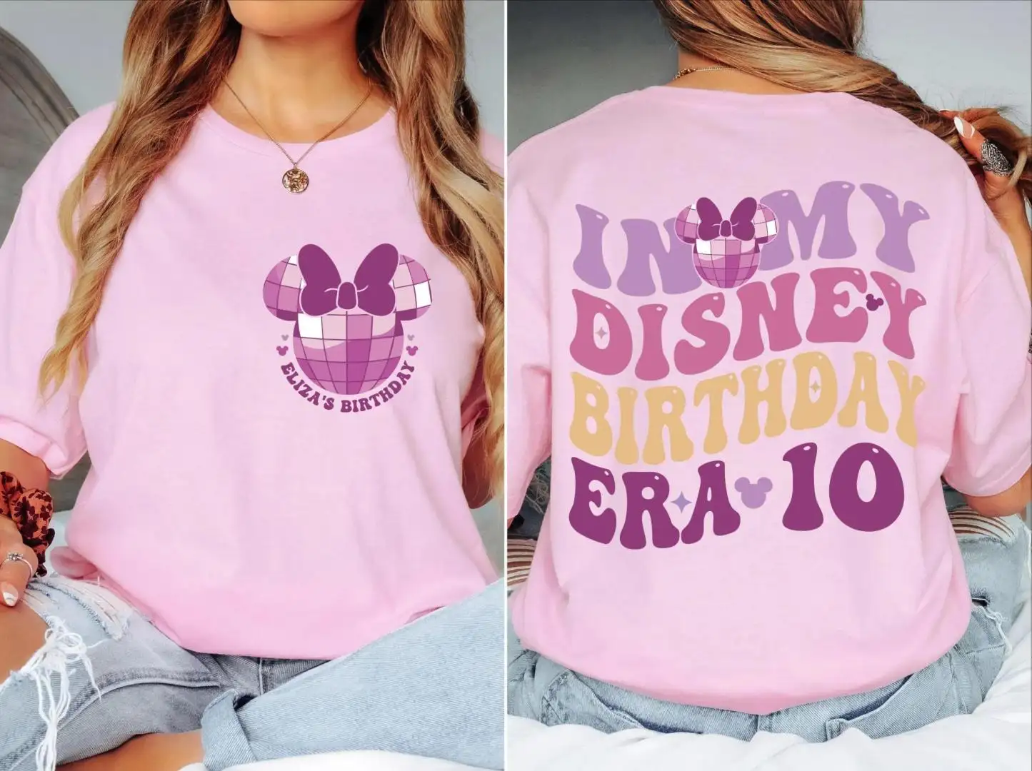Disney Birthday Era Shirt for Girls