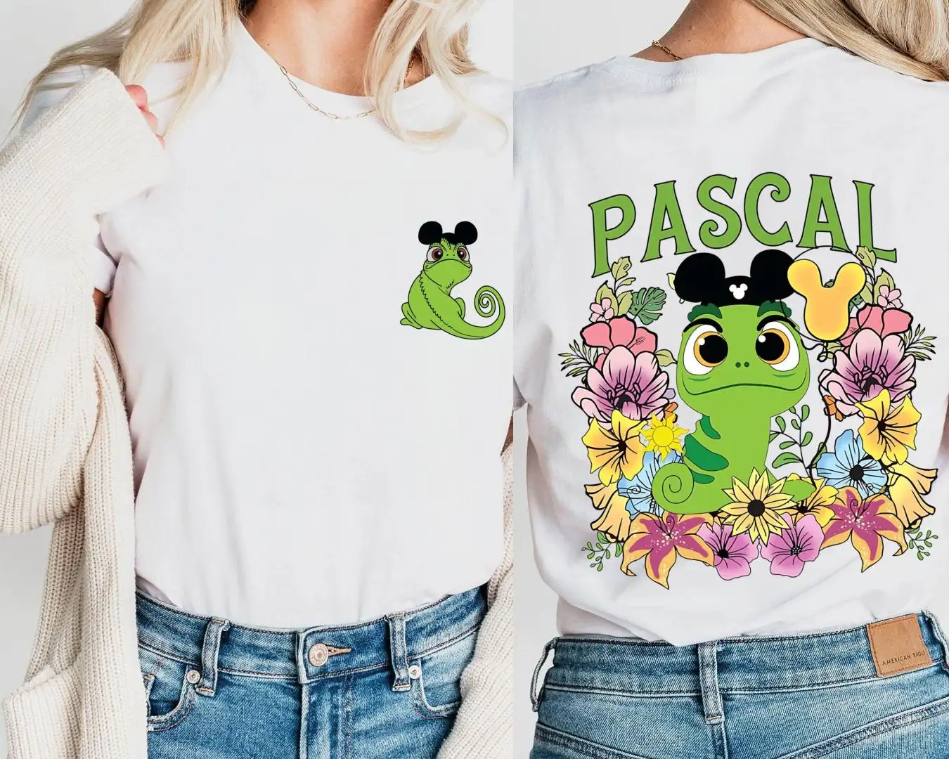 Tangled Disney Rapunzel Pascal Shirt