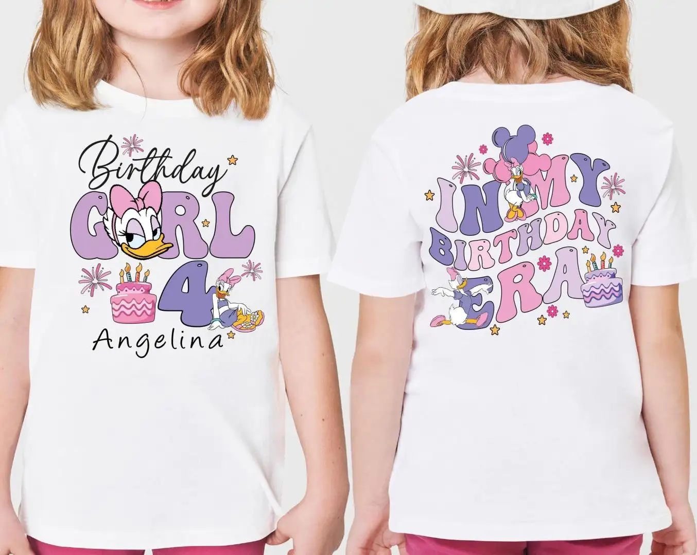 Disney Daisy Birthday Girl Era Shirt